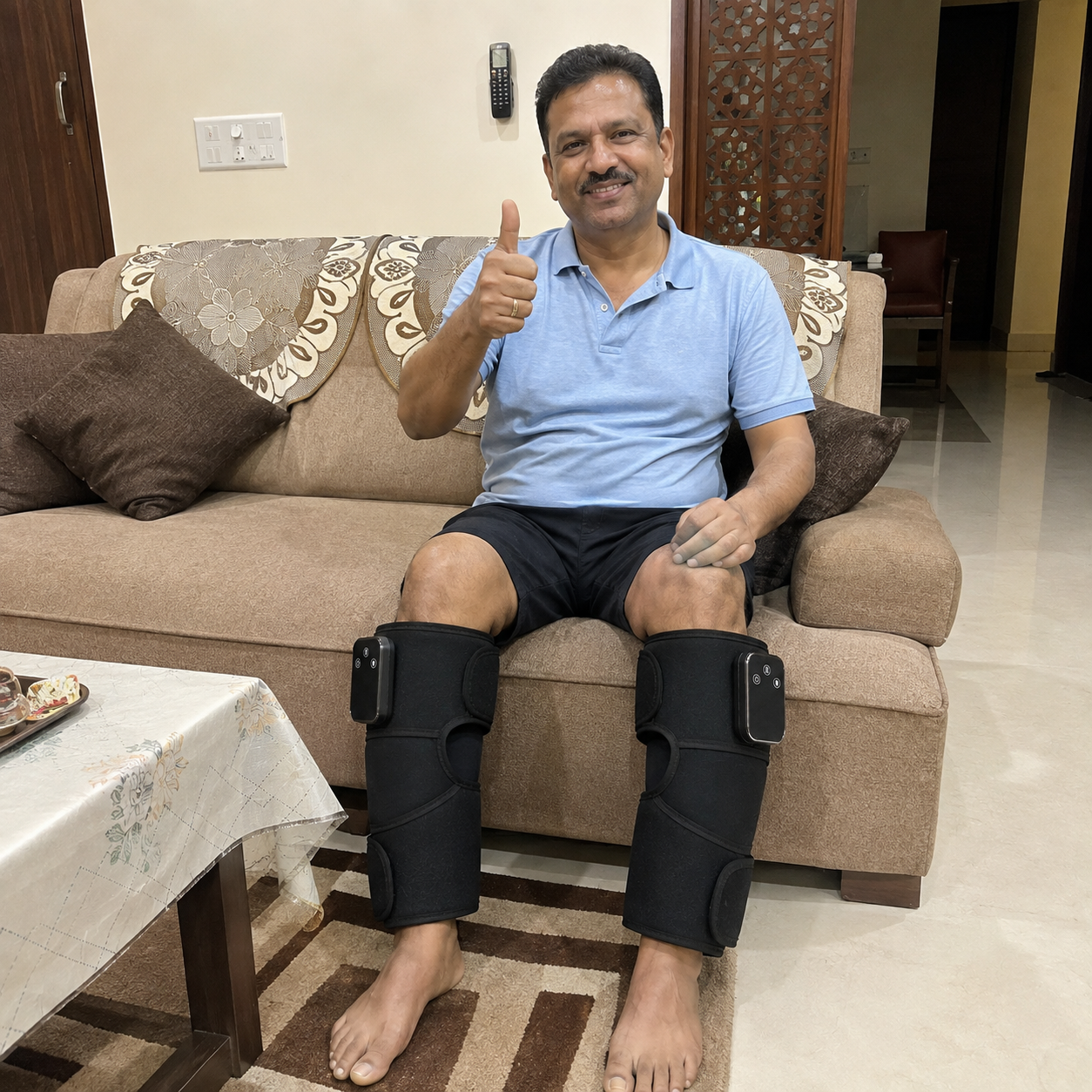 NuraStep™ 3-in-1 Air Compression Leg Massager